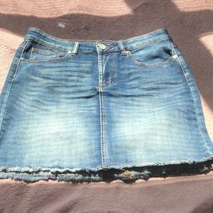 Jean skirt